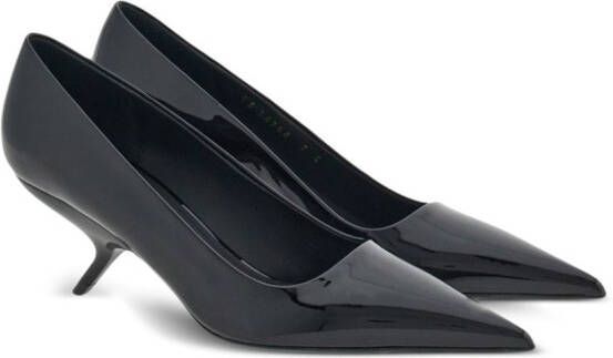 Ferragamo Eva leren pumps Zwart