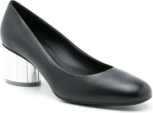 Ferragamo Farrah leren pumps Zwart