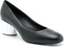 Ferragamo Farrah leren pumps Zwart - Thumbnail 2