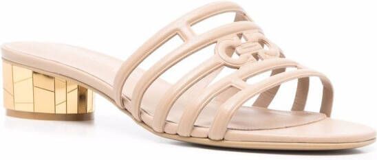 Ferragamo Finn sandalen Beige