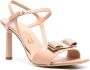 Ferragamo Gabriela sandalen met open neus Beige - Thumbnail 2