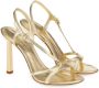 Ferragamo Gancini 105 metallic sandalen Goud - Thumbnail 2