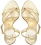 Ferragamo Gancini 105 metallic sandalen Goud - Thumbnail 4
