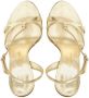 Ferragamo Gancini 105 metallic sandalen Goud - Thumbnail 4