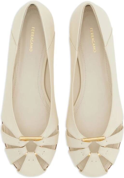 Ferragamo Gancini ballerina's Wit