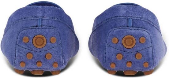 Ferragamo Gancini Driver loafers Blauw