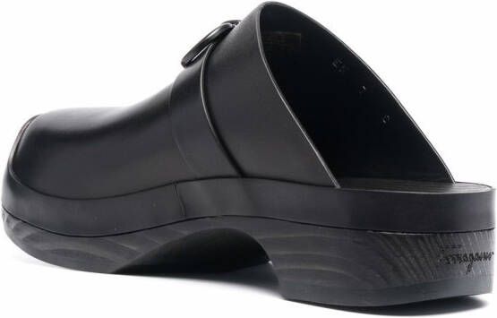 Ferragamo Gancini klompen Zwart