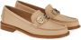 Ferragamo Gancini leren loafers Beige - Thumbnail 2