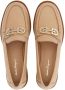 Ferragamo Gancini leren loafers Beige - Thumbnail 4