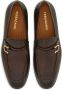 Ferragamo Gancini leren loafers Bruin - Thumbnail 4