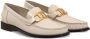 Ferragamo Gancini leren loafers Beige - Thumbnail 2