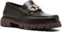 Ferragamo Gancini leren loafers Bruin - Thumbnail 2