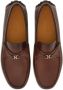 Ferragamo Gancini leren loafers Bruin - Thumbnail 3