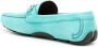 Ferragamo Gancini leren loafers TURQUOISE - Thumbnail 3