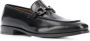 Ferragamo Gancini leren loafers Zwart - Thumbnail 2