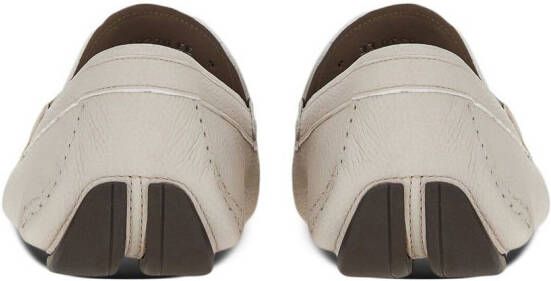 Ferragamo Gancini loafers Beige