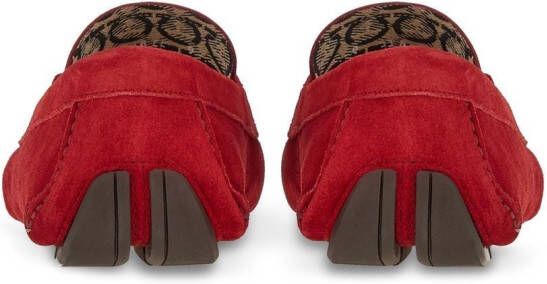 Ferragamo Gancini loafers Rood