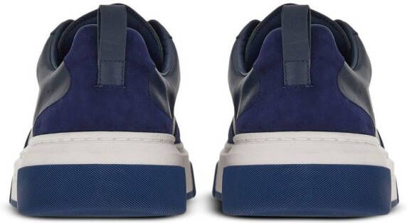 Ferragamo Gancini low-top sneakers Blauw