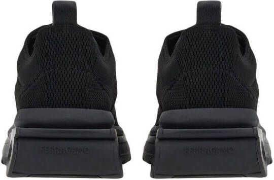 Ferragamo Gancini low-top sneakers Zwart