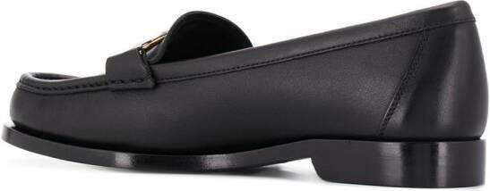 Ferragamo Gancini mocassins Zwart