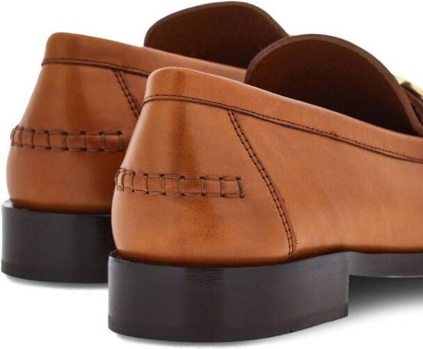 Ferragamo Gancini mocassins Bruin