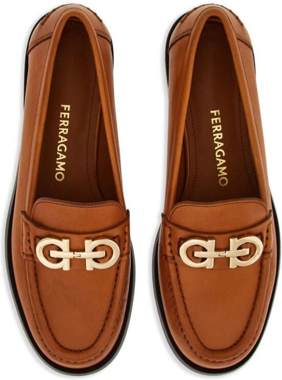 Ferragamo Gancini mocassins Bruin