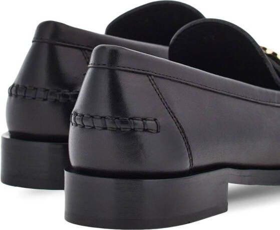 Ferragamo Gancini mocassins Zwart