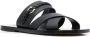 Ferragamo Sandalen met Gancini-plakkaat Zwart - Thumbnail 2