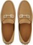 Ferragamo Loafers met gancini-plakkaat Beige - Thumbnail 4