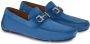 Ferragamo Loafers met gancini-plakkaat Blauw - Thumbnail 2