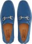 Ferragamo Loafers met gancini-plakkaat Blauw - Thumbnail 4