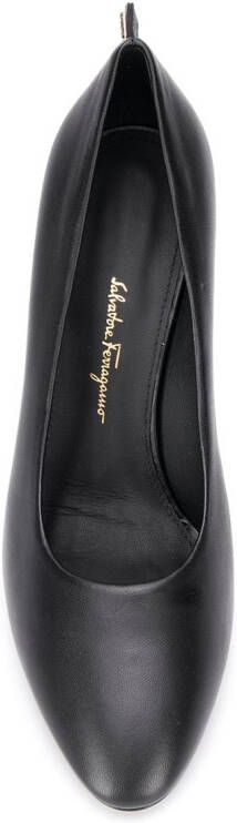 Ferragamo Gancini pumps Zwart