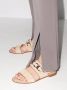 Ferragamo Gancini sandalen met plakkaat Beige - Thumbnail 2