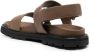 Ferragamo Gancini sandalen met reliëf Bruin - Thumbnail 3