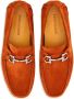 Ferragamo Gancini suède loafers Oranje - Thumbnail 4