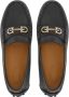 Ferragamo Gancini suède loafers Zwart - Thumbnail 4