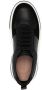 Ferragamo Gancini tweekleurige sneakers Zwart - Thumbnail 4