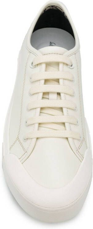 Ferragamo Gancio low-top sneakers Wit