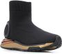 Ferragamo Gardena high-top sneakers Zwart - Thumbnail 2