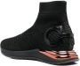 Ferragamo Gardena soksneakers Zwart - Thumbnail 3