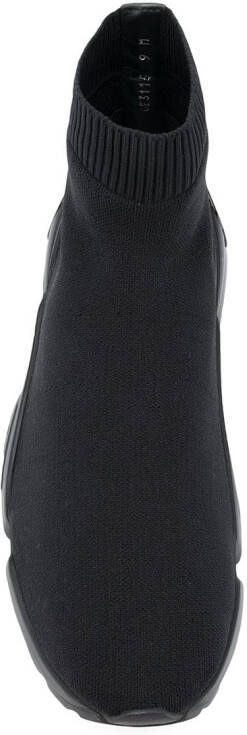 Ferragamo Gebreide sneakers Zwart