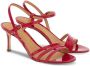 Ferragamo Glanzende sandalen Rood - Thumbnail 2