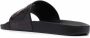 Ferragamo Groove slippers met logo-reliëf Zwart - Thumbnail 3