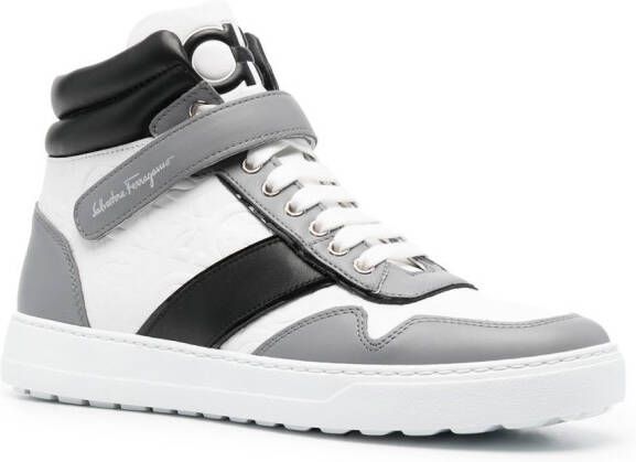 Ferragamo High-top sneakers Wit