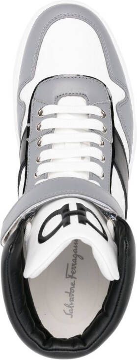 Ferragamo High-top sneakers Wit