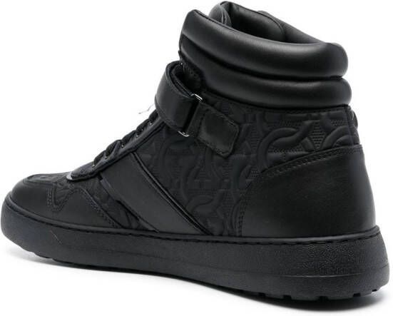 Ferragamo High-top sneakers Zwart