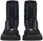Ferragamo Hybride combat boots Zwart - Thumbnail 4