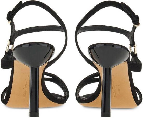 Ferragamo Jille sandalen Zwart