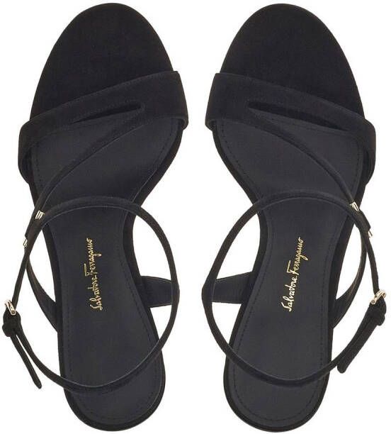 Ferragamo Jille sandalen Zwart