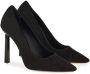 Ferragamo Justina suède pumps Zwart - Thumbnail 4